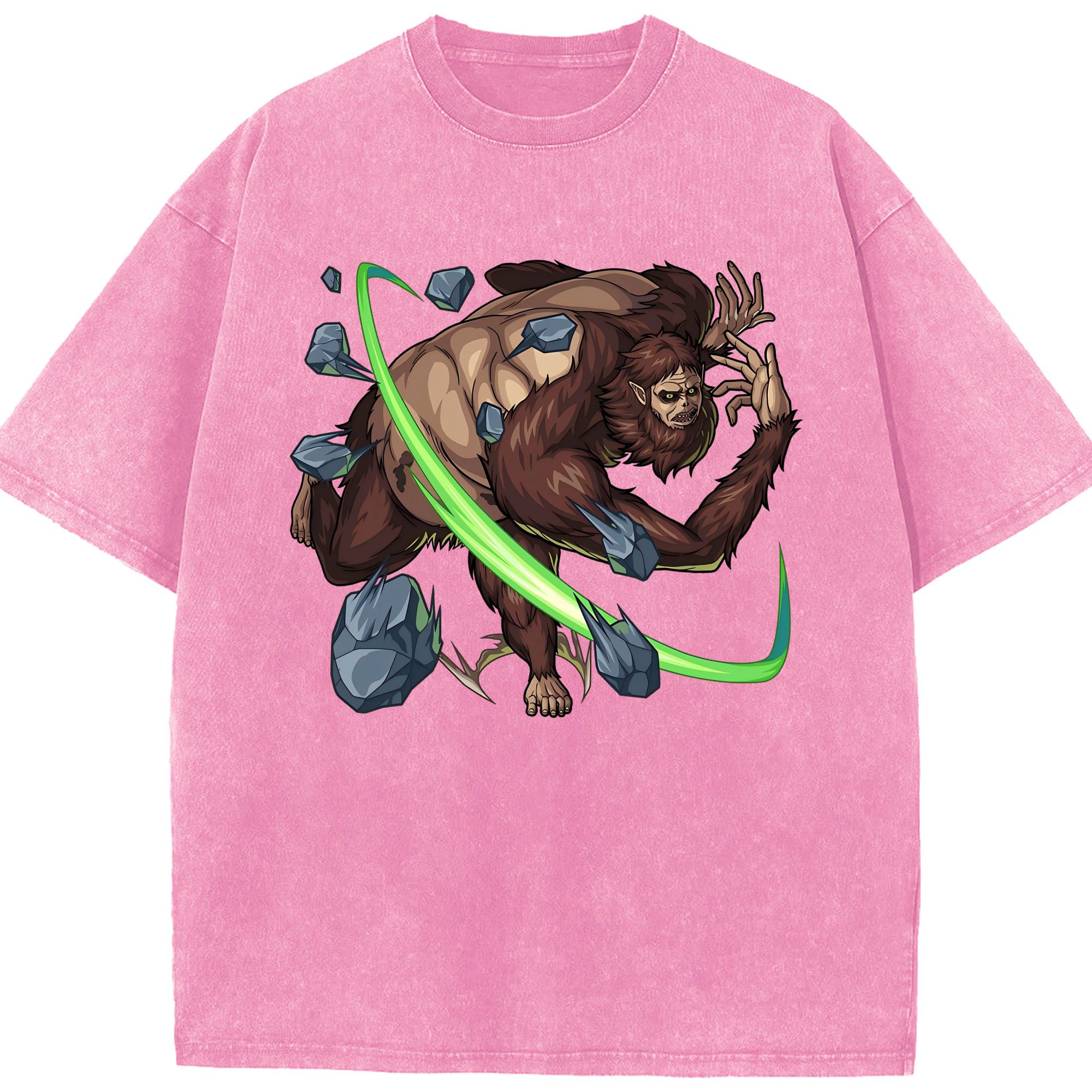 （画像用） 進撃の巨人 Attack on Titan 綿100% ヴィンテージ風 半袖Tシャツ（フロントプリント）